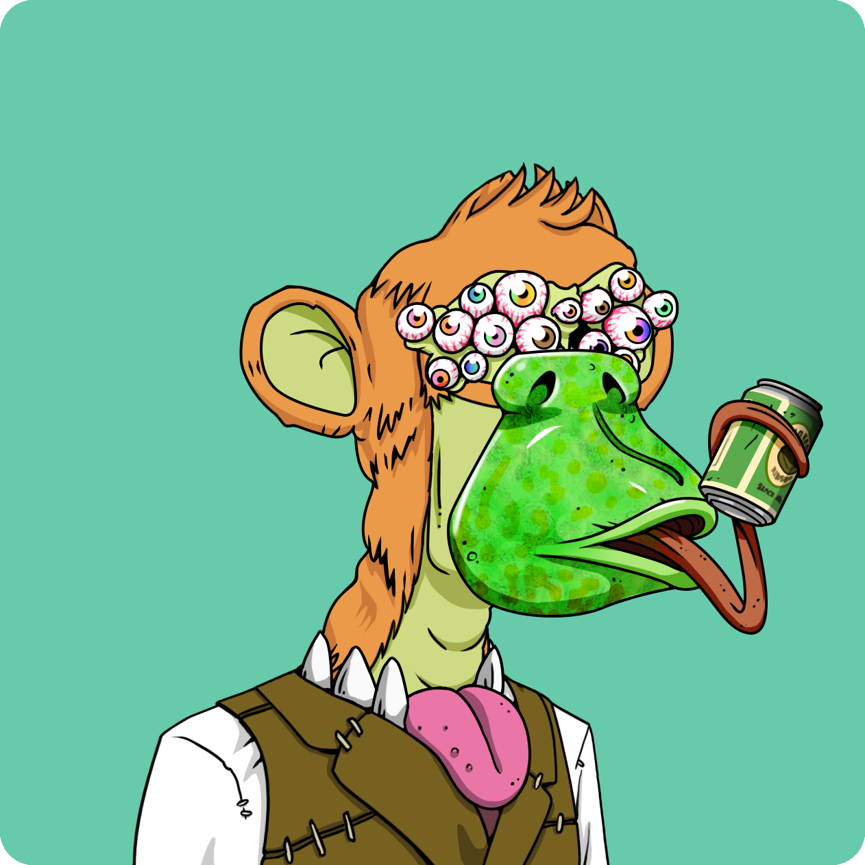 Yuga Labs - Mutant Ape Yacht Club - NFT # 10520