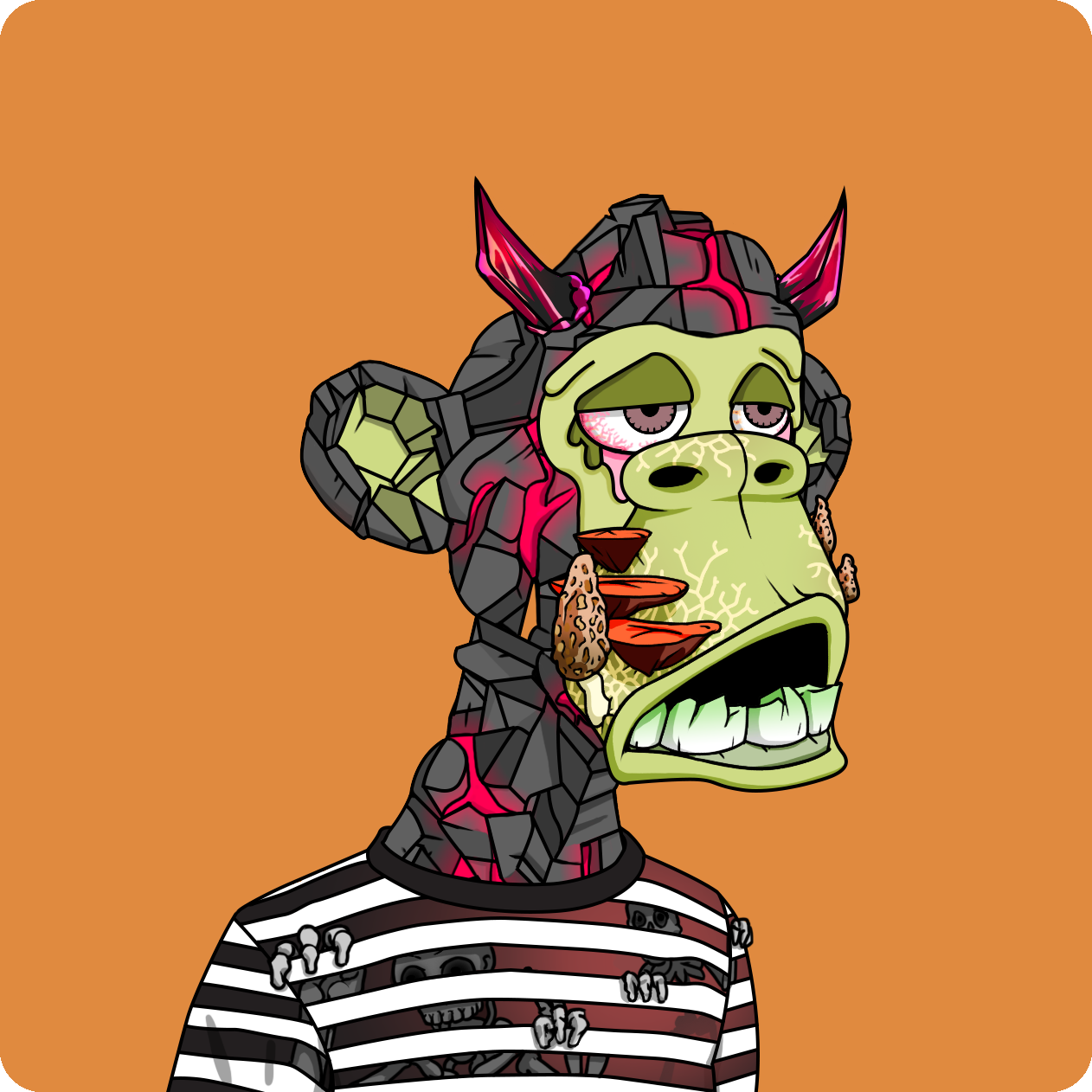 Yuga Labs - Mutant Ape Yacht Club - NFT # 4172