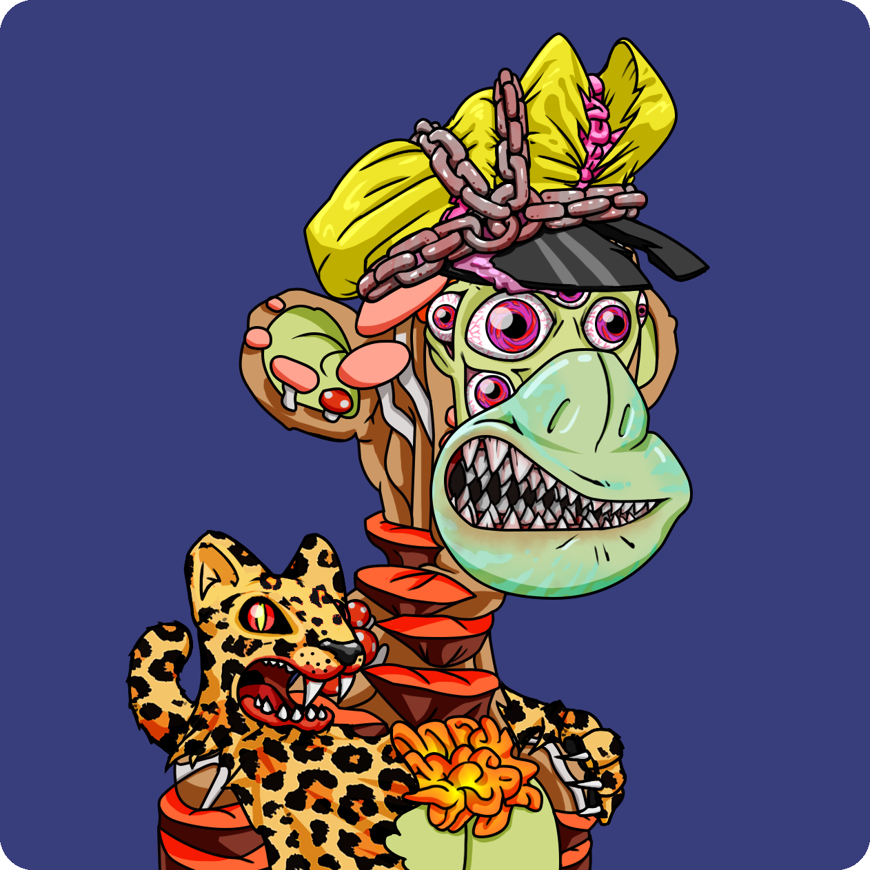 Yuga Labs - Mutant Ape Yacht Club - NFT # 7082