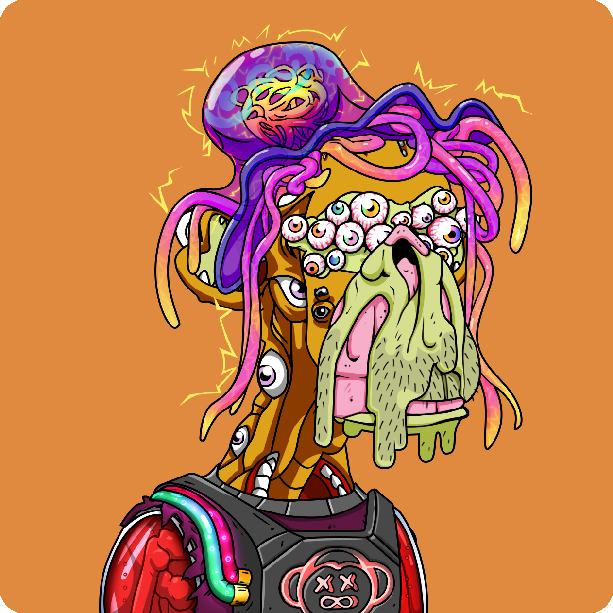 Yuga Labs - Mutant Ape Yacht Club - NFT # 15558