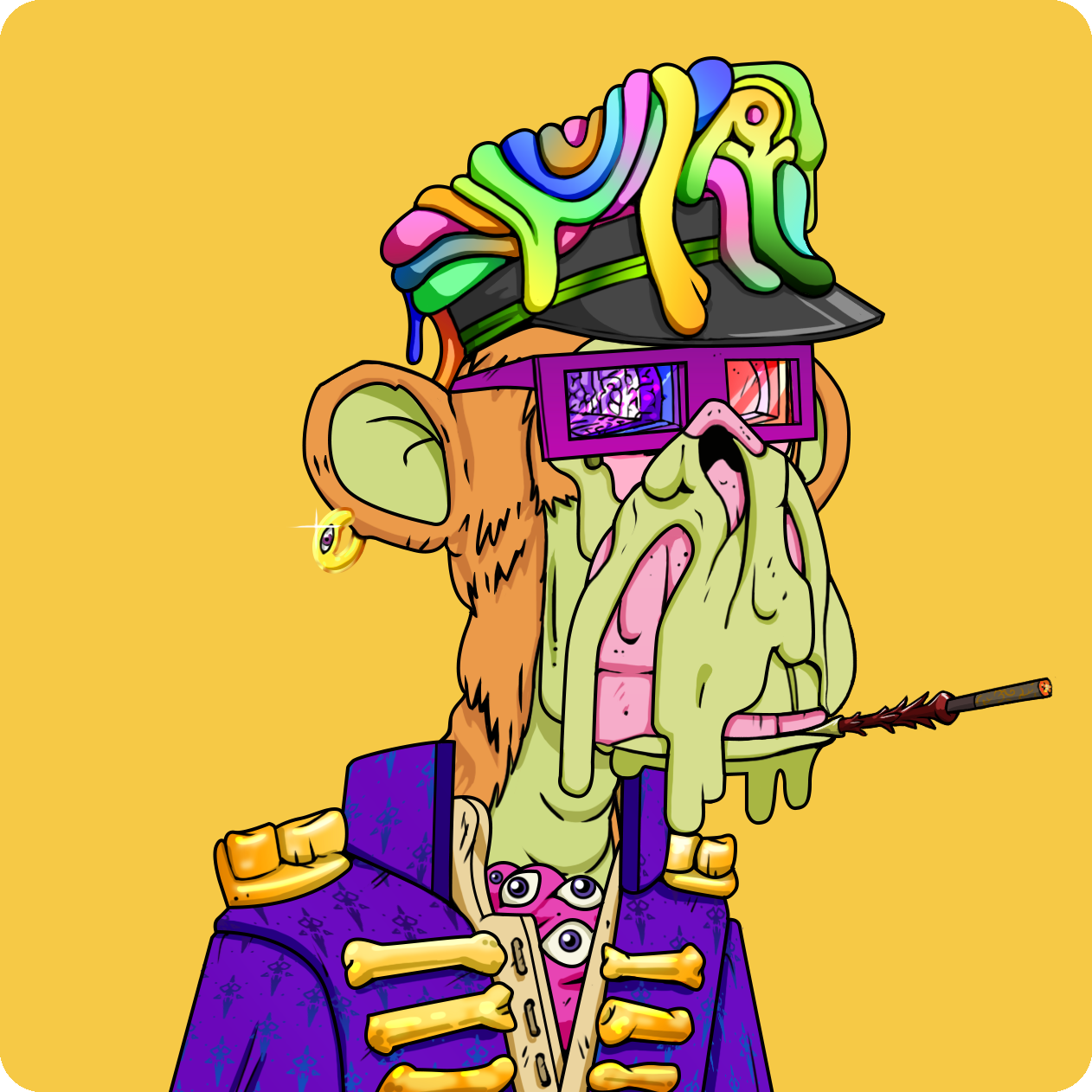 Yuga Labs - Mutant Ape Yacht Club - NFT # 25162