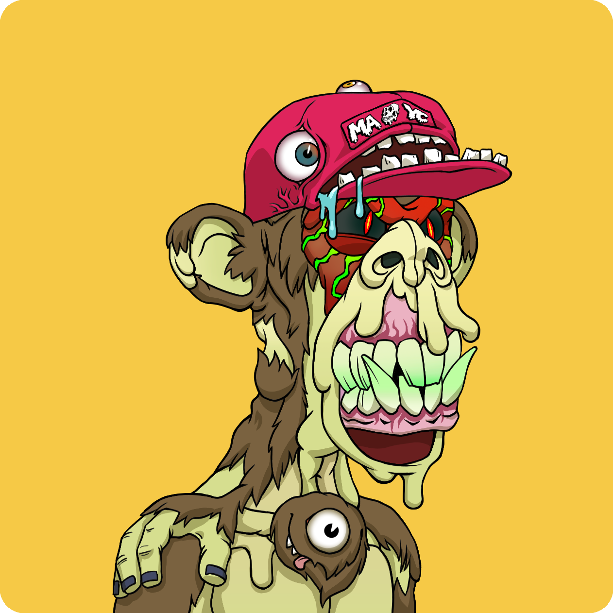 Yuga Labs - Mutant Ape Yacht Club - NFT # 2192