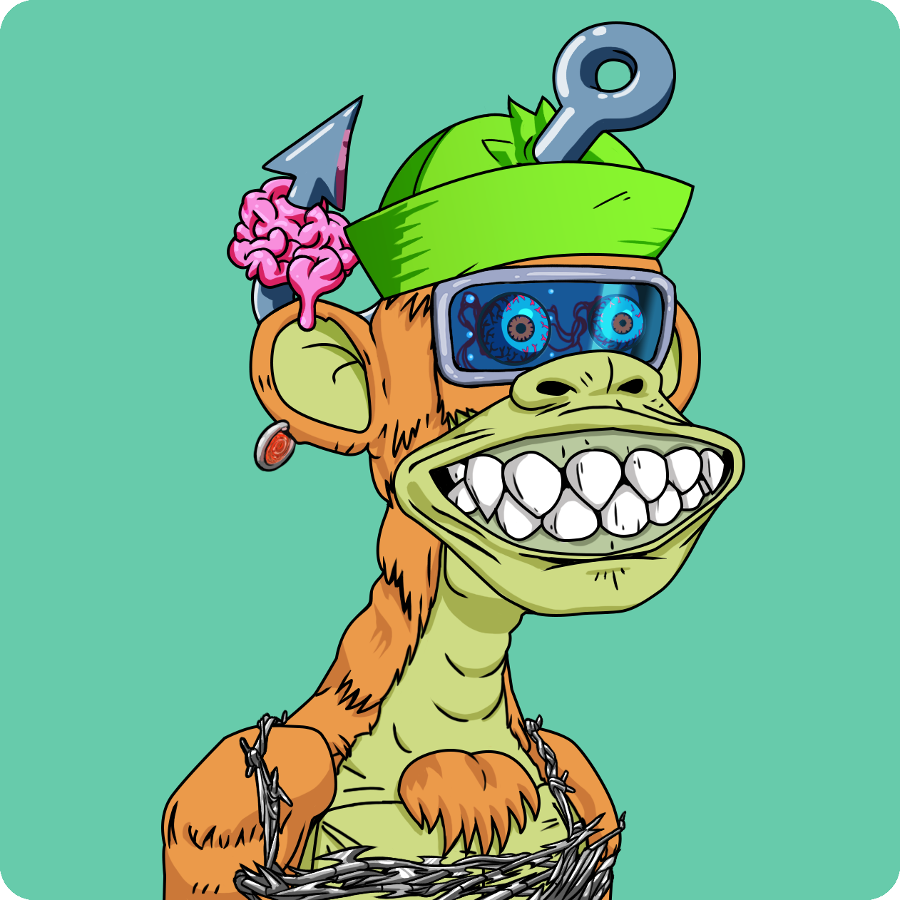 Yuga Labs - Mutant Ape Yacht Club - NFT # 6063