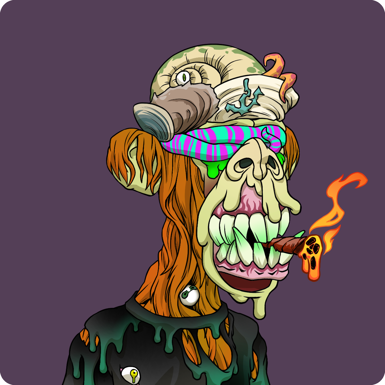 Yuga Labs - Mutant Ape Yacht Club - NFT # 9318