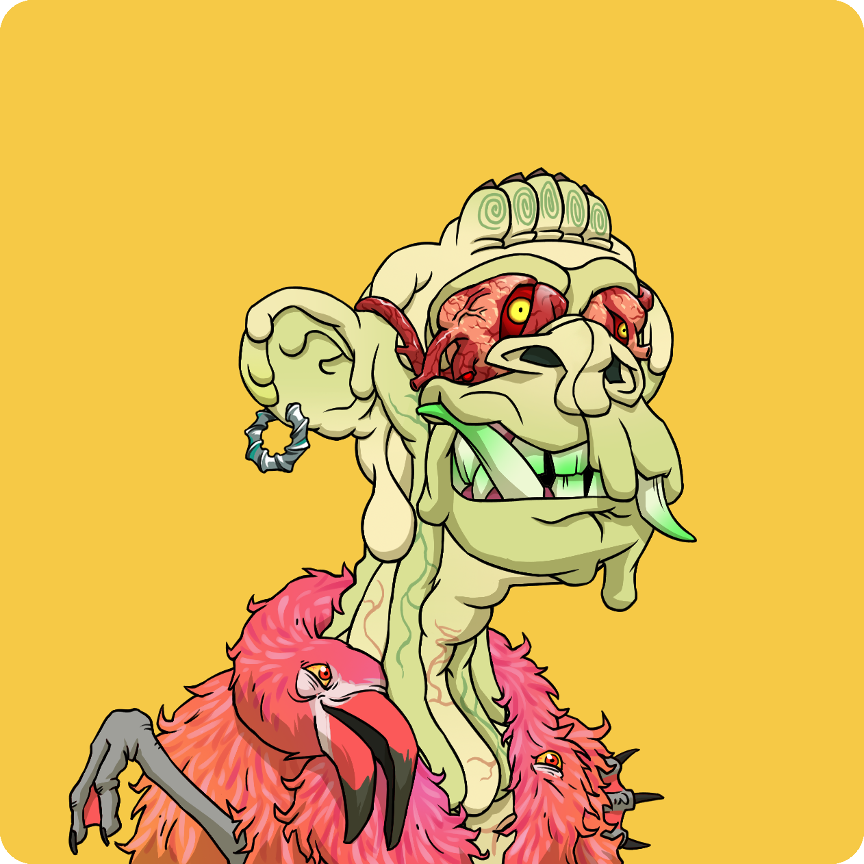 Yuga Labs - Mutant Ape Yacht Club - NFT # 21317