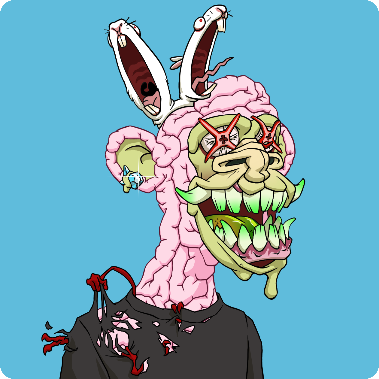 Yuga Labs - Mutant Ape Yacht Club - NFT # 19031