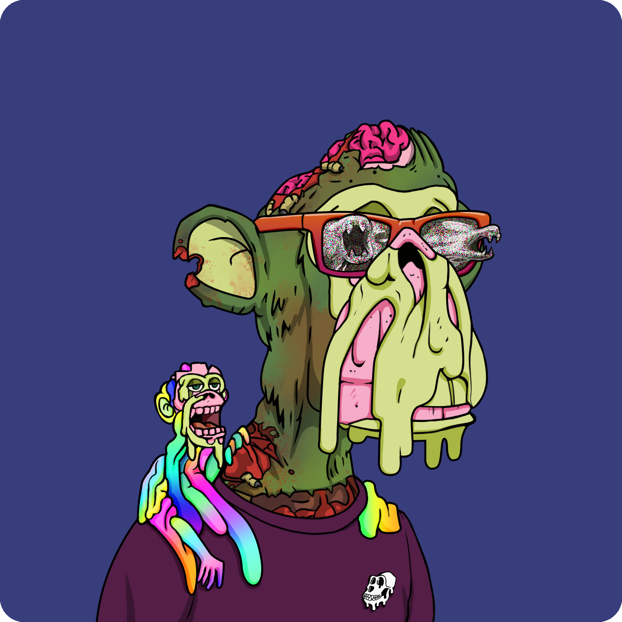 Yuga Labs - Mutant Ape Yacht Club - NFT # 21354