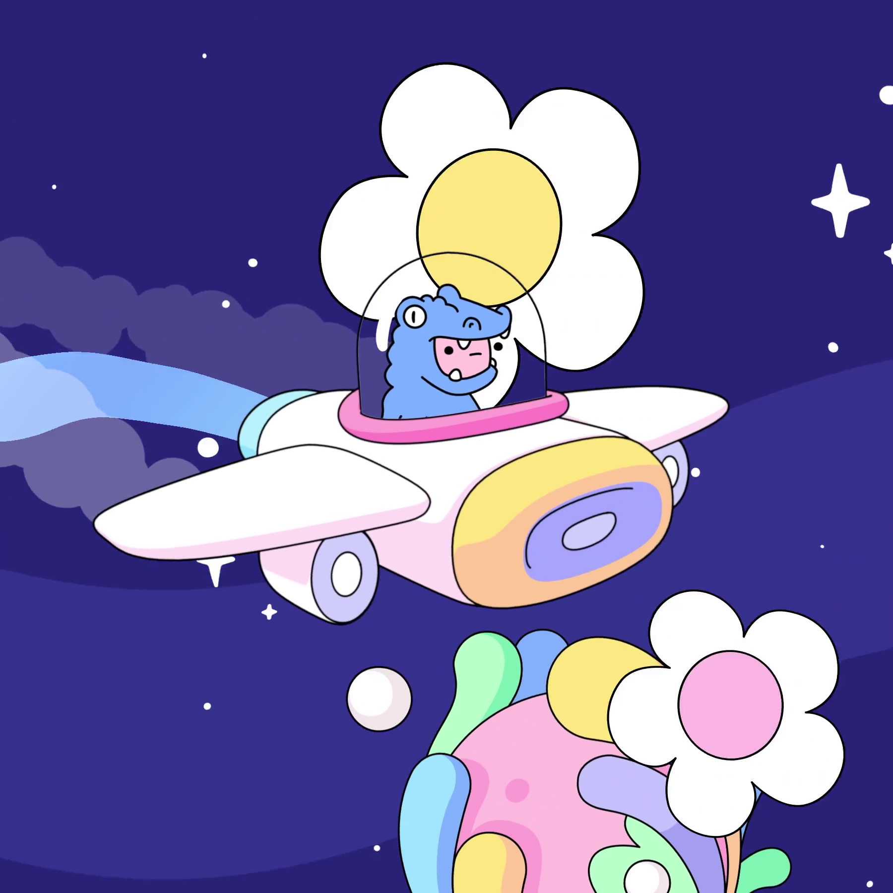 The Doodles Founders - Space Doodles - Space Doodle #363 - NFT # 363