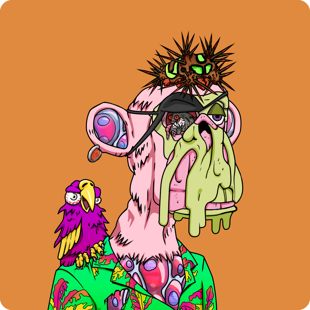 Yuga Labs - Mutant Ape Yacht Club - NFT # 517