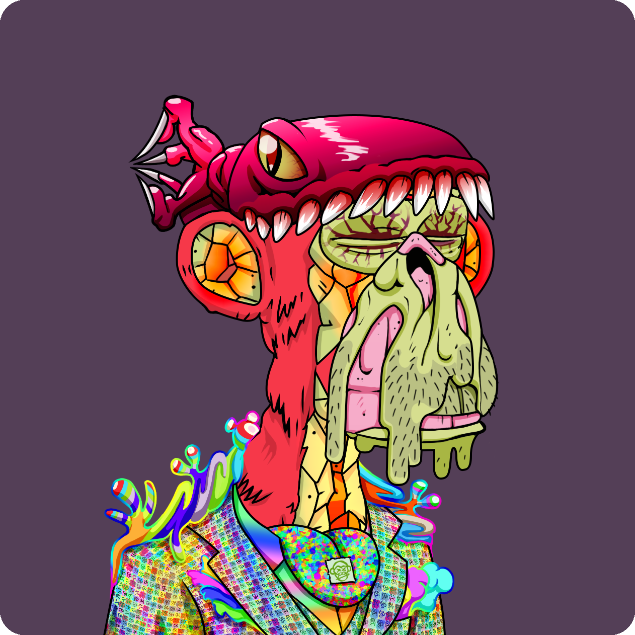 Yuga Labs - Mutant Ape Yacht Club - NFT # 2486