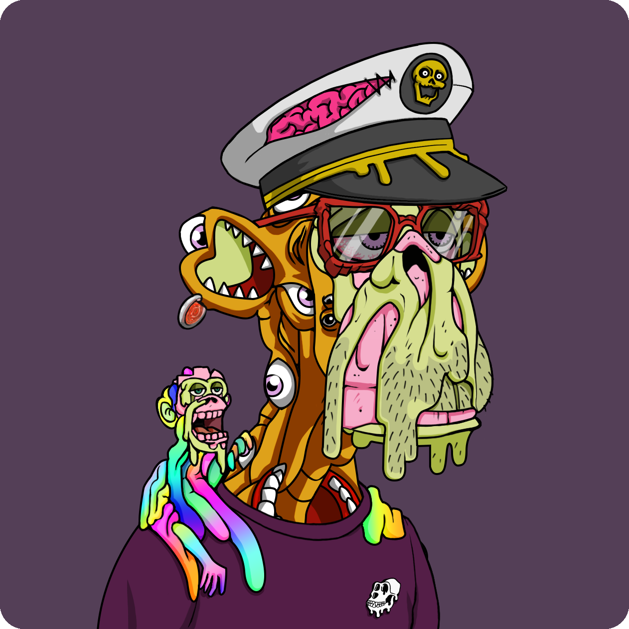 Yuga Labs - Mutant Ape Yacht Club - NFT # 15516