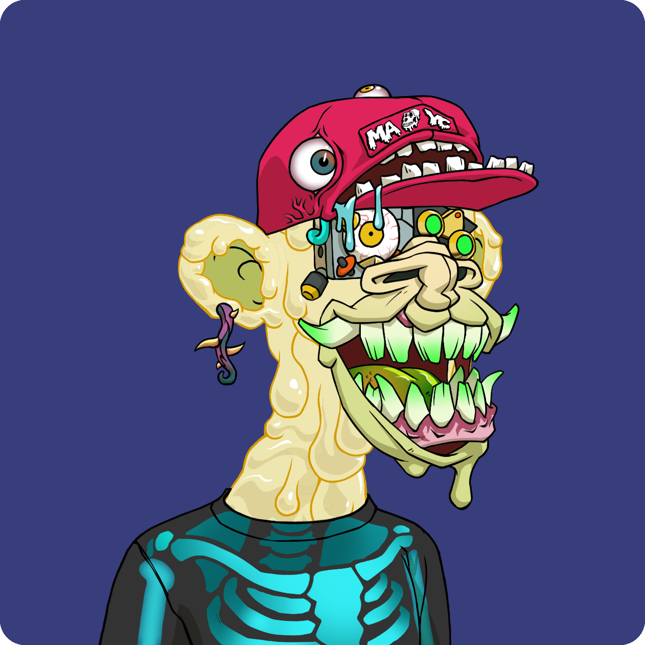 Yuga Labs - Mutant Ape Yacht Club - NFT # 25451