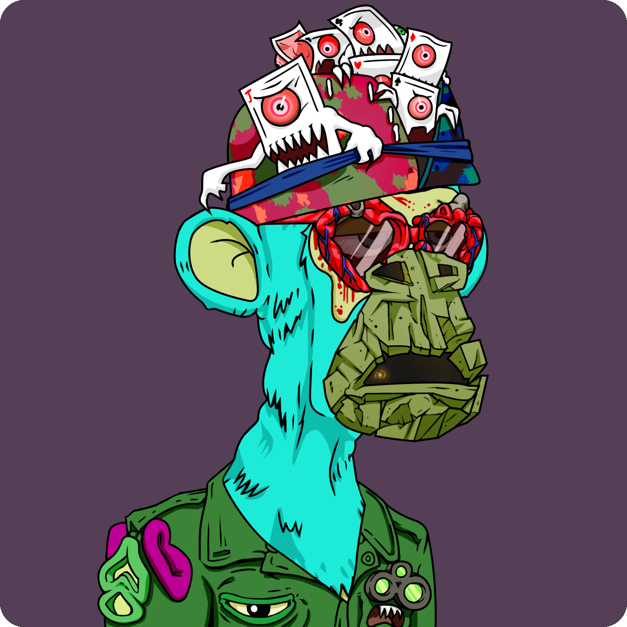 Yuga Labs - Mutant Ape Yacht Club - NFT # 21434