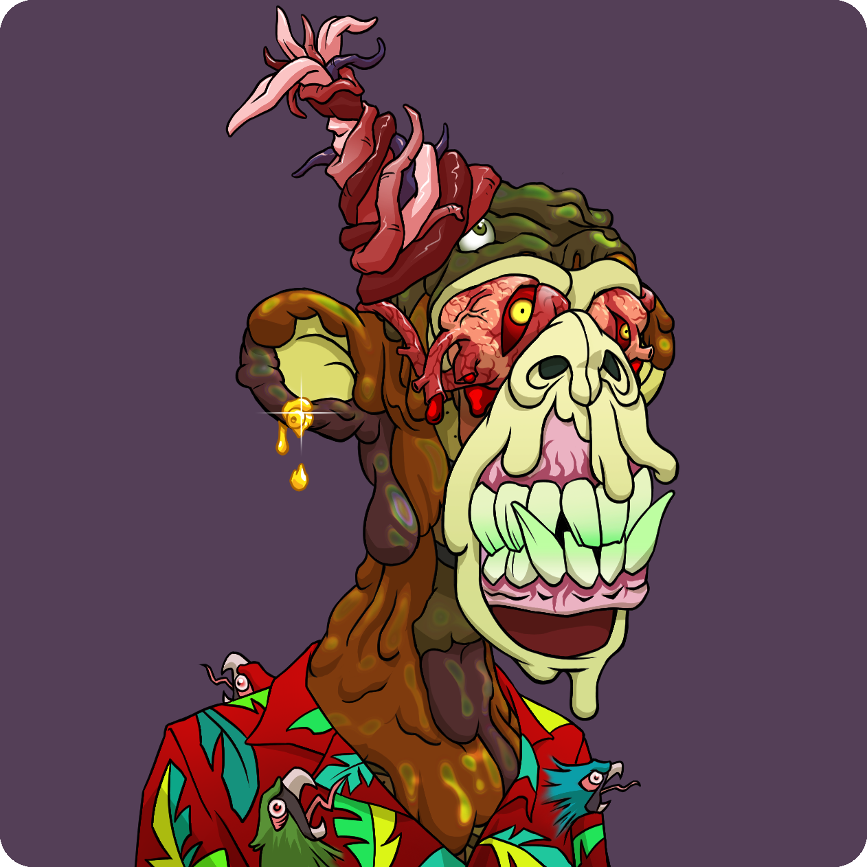 Yuga Labs - Mutant Ape Yacht Club - NFT # 5840