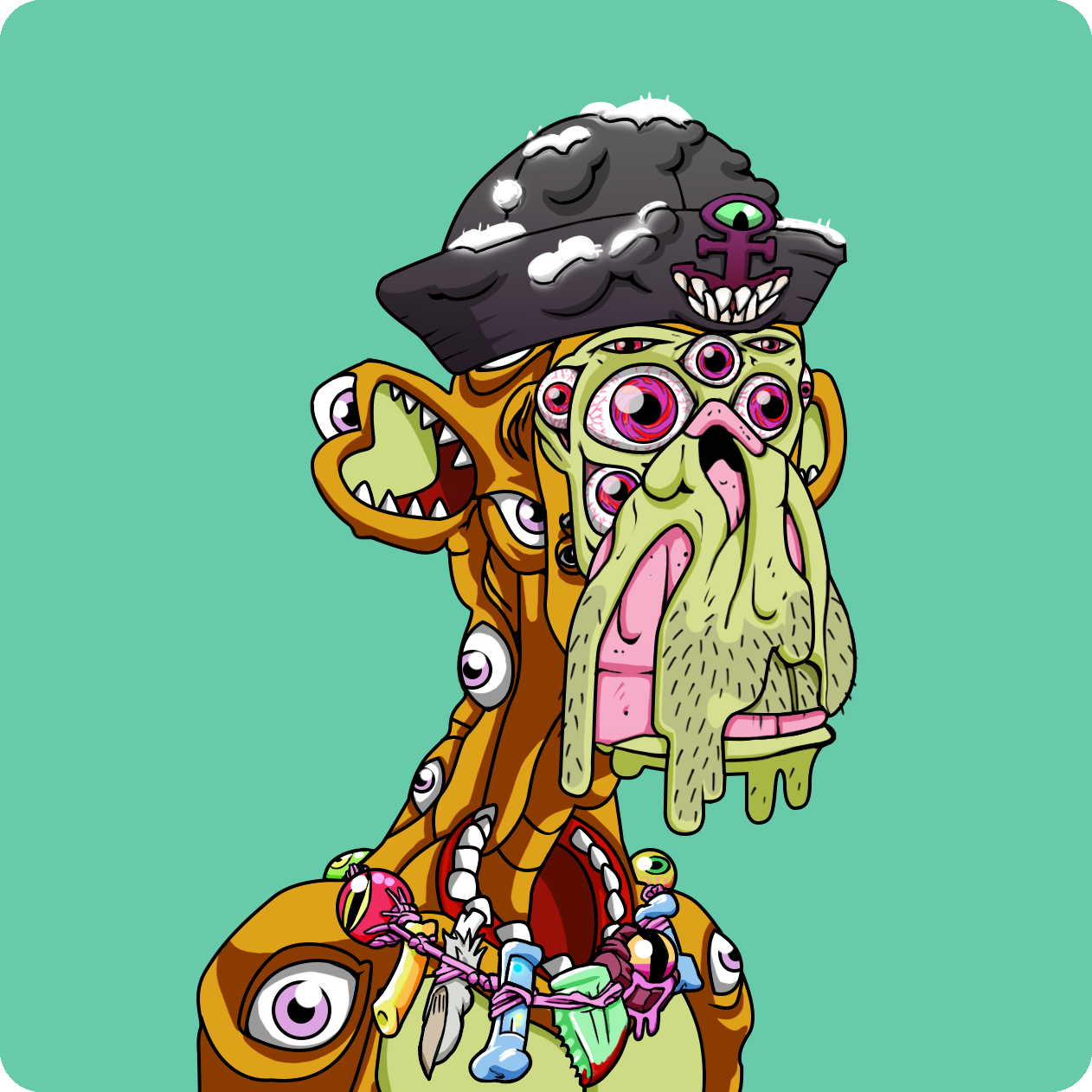 Yuga Labs - Mutant Ape Yacht Club - NFT # 5234