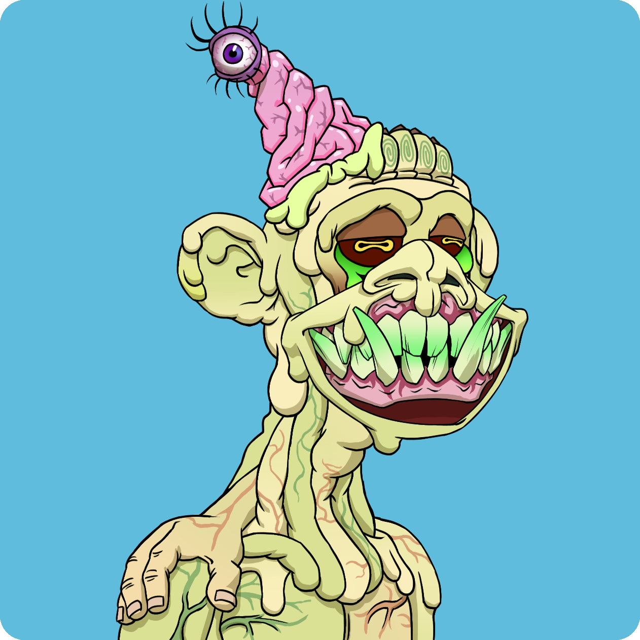 Yuga Labs - Mutant Ape Yacht Club - NFT # 12625