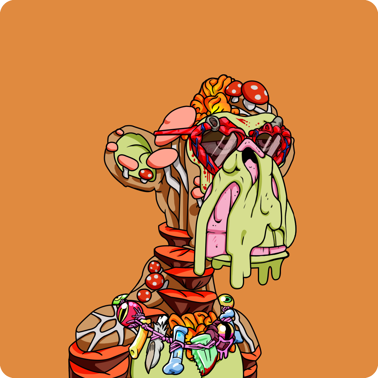 Yuga Labs - Mutant Ape Yacht Club - NFT # 9069