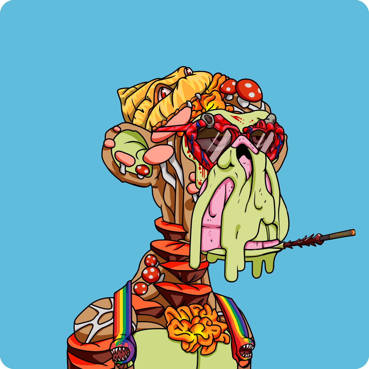 Yuga Labs - Mutant Ape Yacht Club - NFT # 3943