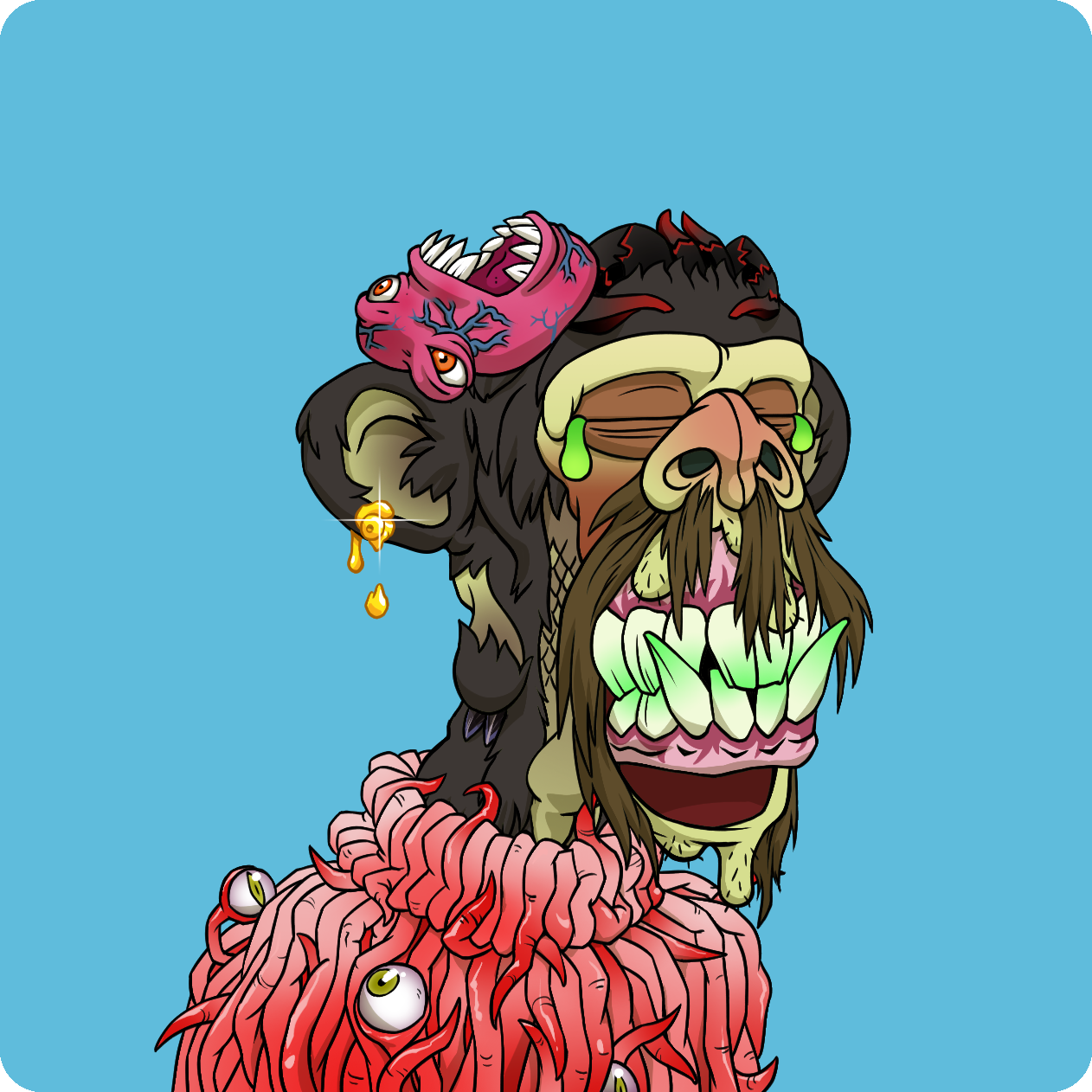 Yuga Labs - Mutant Ape Yacht Club - NFT # 9367