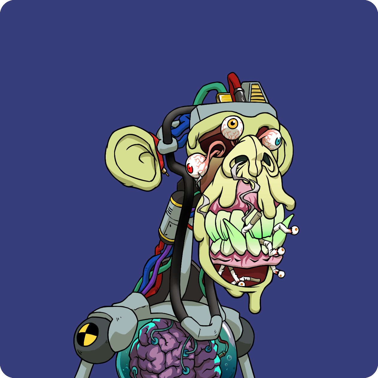 Yuga Labs - Mutant Ape Yacht Club - NFT # 15247