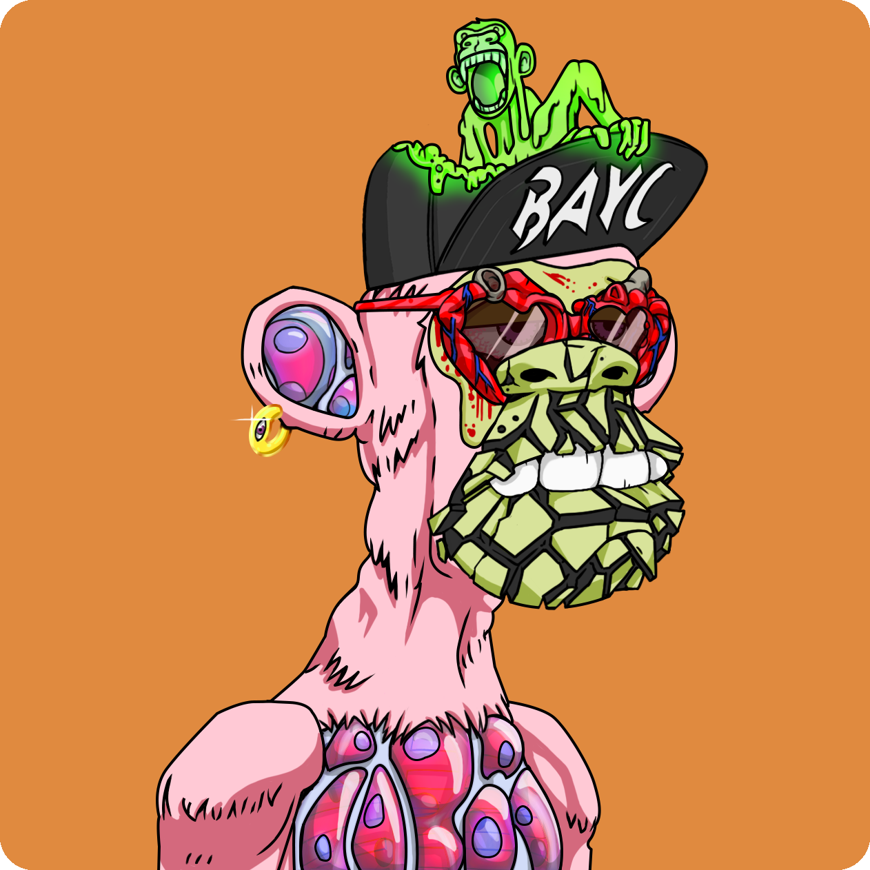 Yuga Labs - Mutant Ape Yacht Club - NFT # 18622