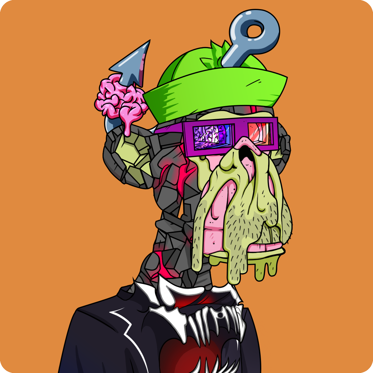 Yuga Labs - Mutant Ape Yacht Club - NFT # 19880