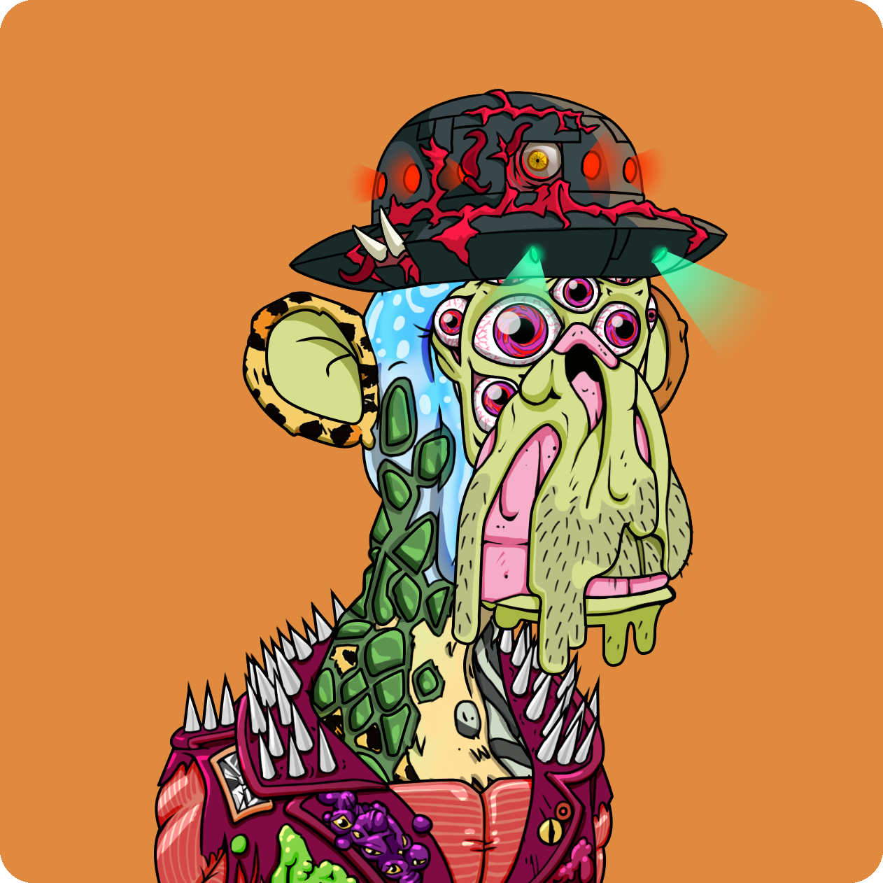 Yuga Labs - Mutant Ape Yacht Club - NFT # 3837