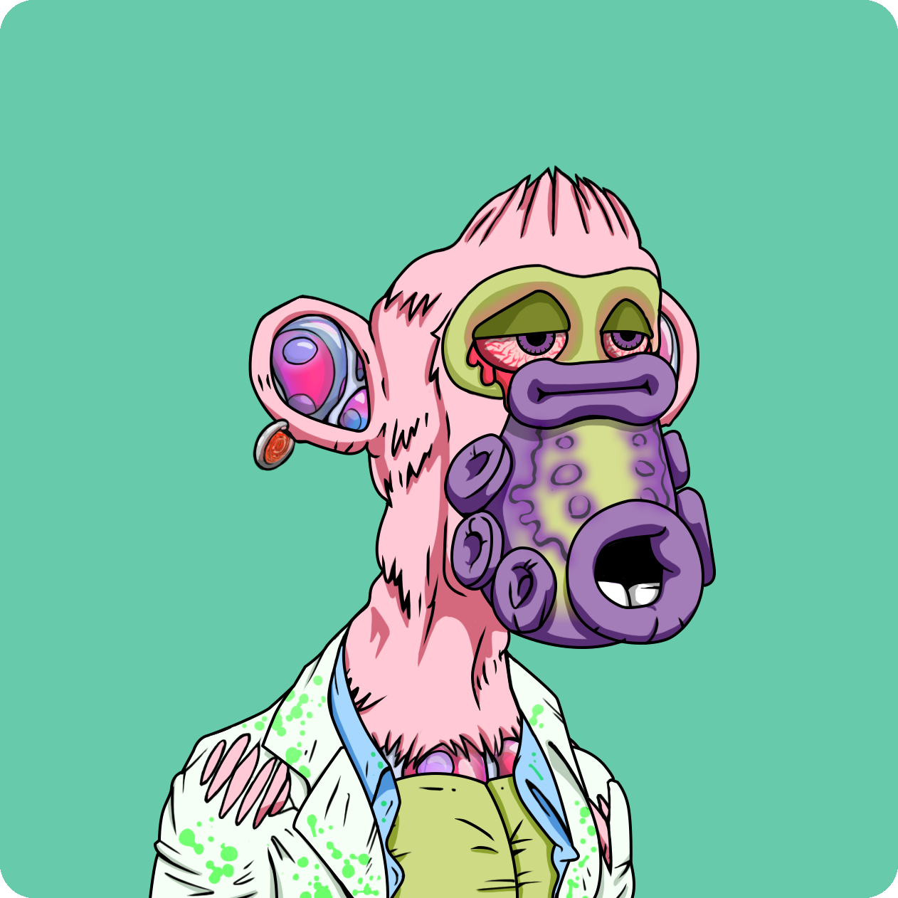 Yuga Labs - Mutant Ape Yacht Club - NFT # 5165