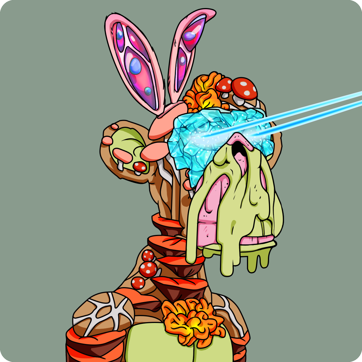 Yuga Labs - Mutant Ape Yacht Club - NFT # 3548