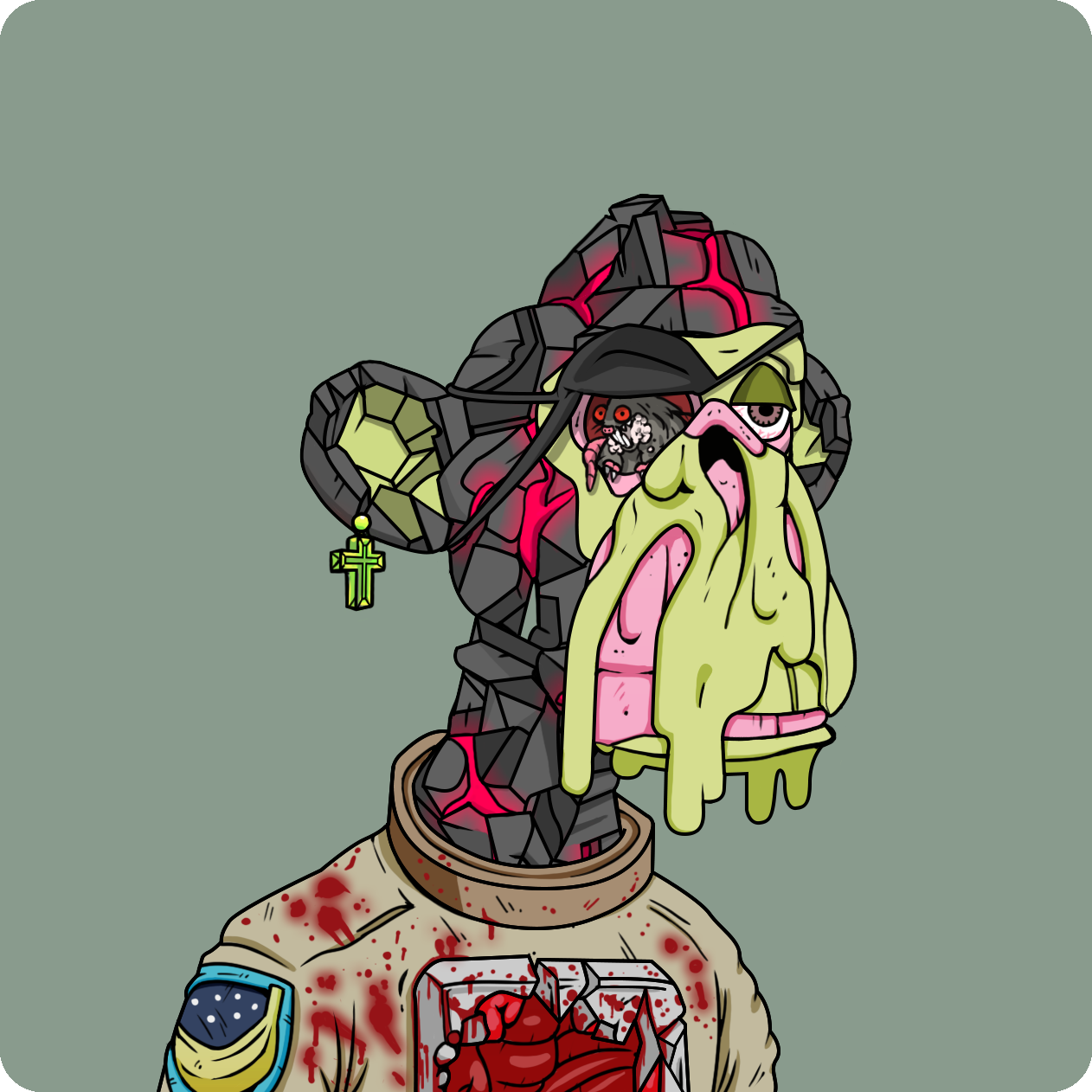 Yuga Labs - Mutant Ape Yacht Club - NFT # 1541