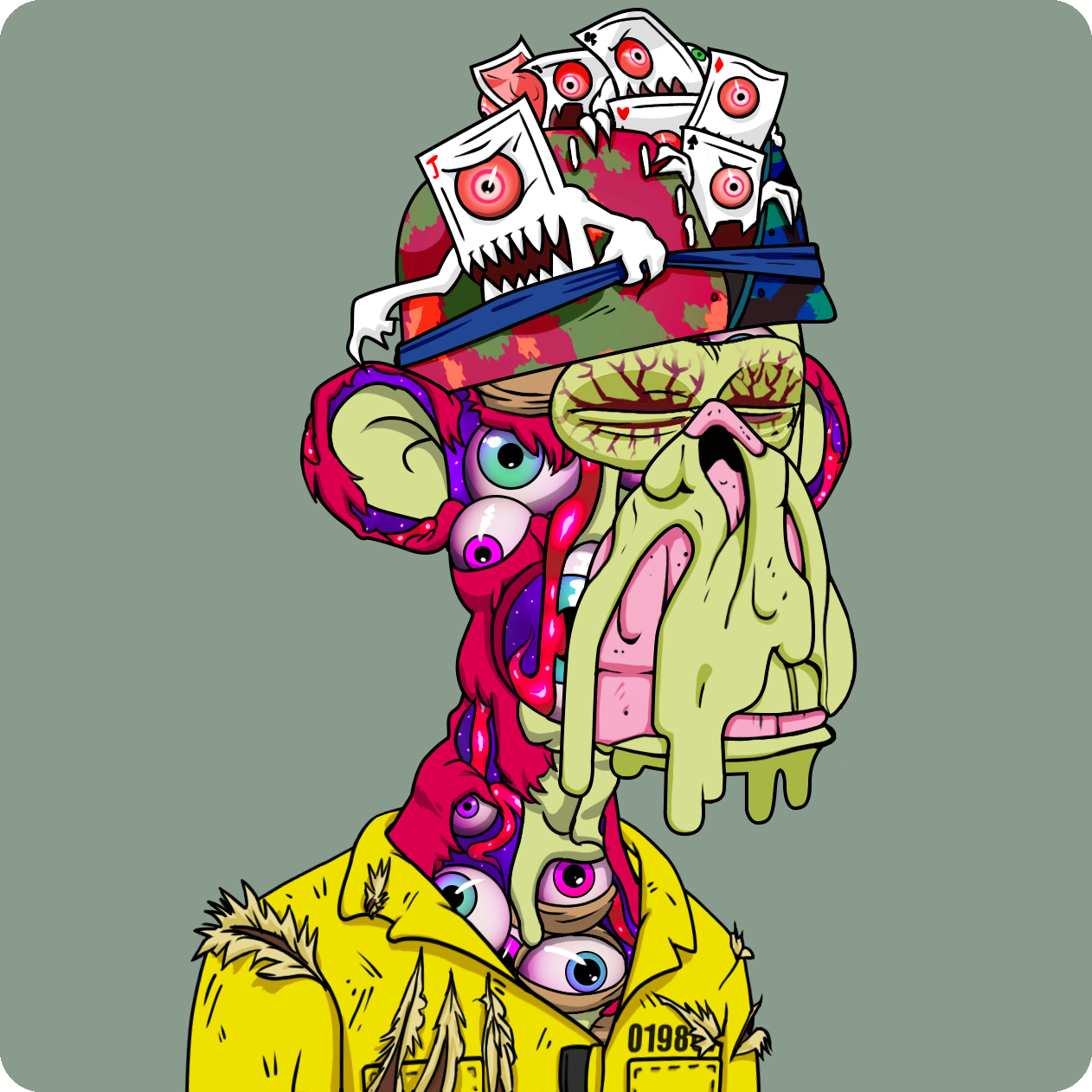 Yuga Labs - Mutant Ape Yacht Club - NFT # 14810