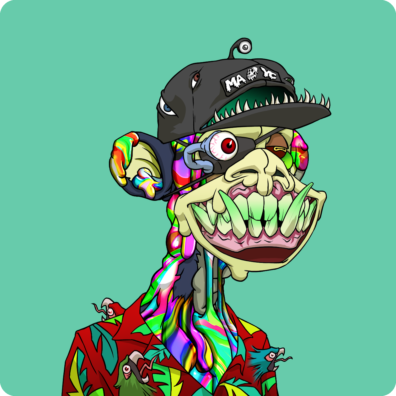 Yuga Labs - Mutant Ape Yacht Club - NFT # 6948