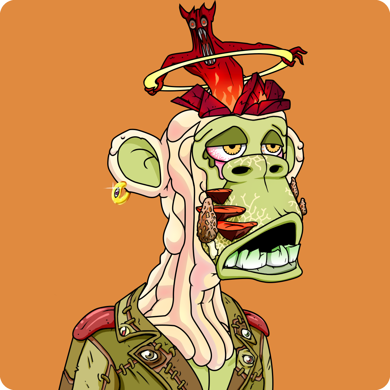 Yuga Labs - Mutant Ape Yacht Club - NFT # 1727