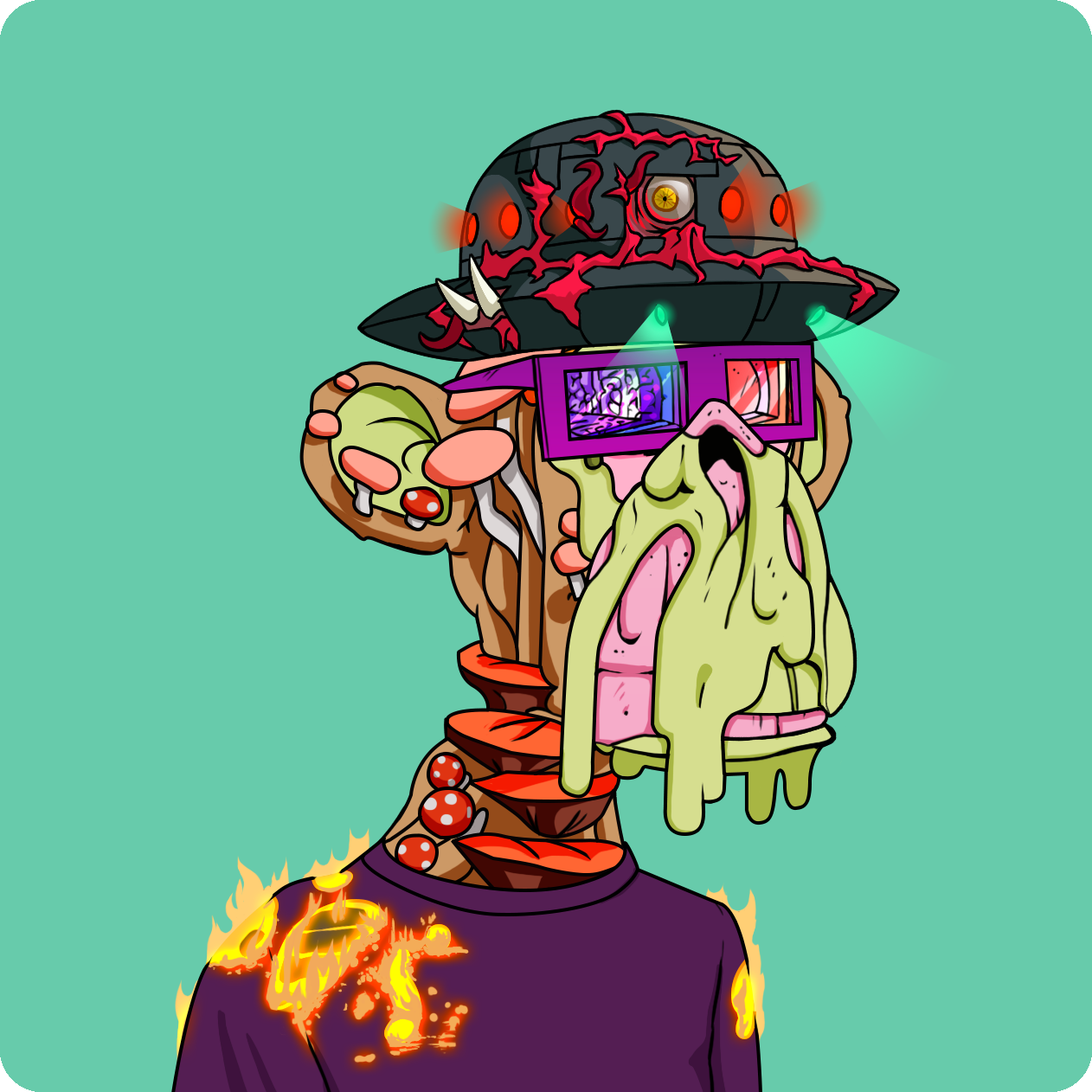 Yuga Labs - Mutant Ape Yacht Club - NFT # 1058