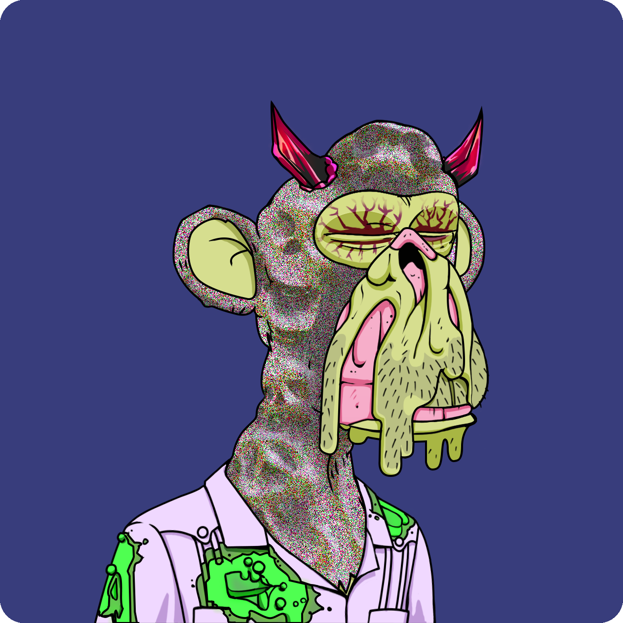 Yuga Labs - Mutant Ape Yacht Club - NFT # 2447