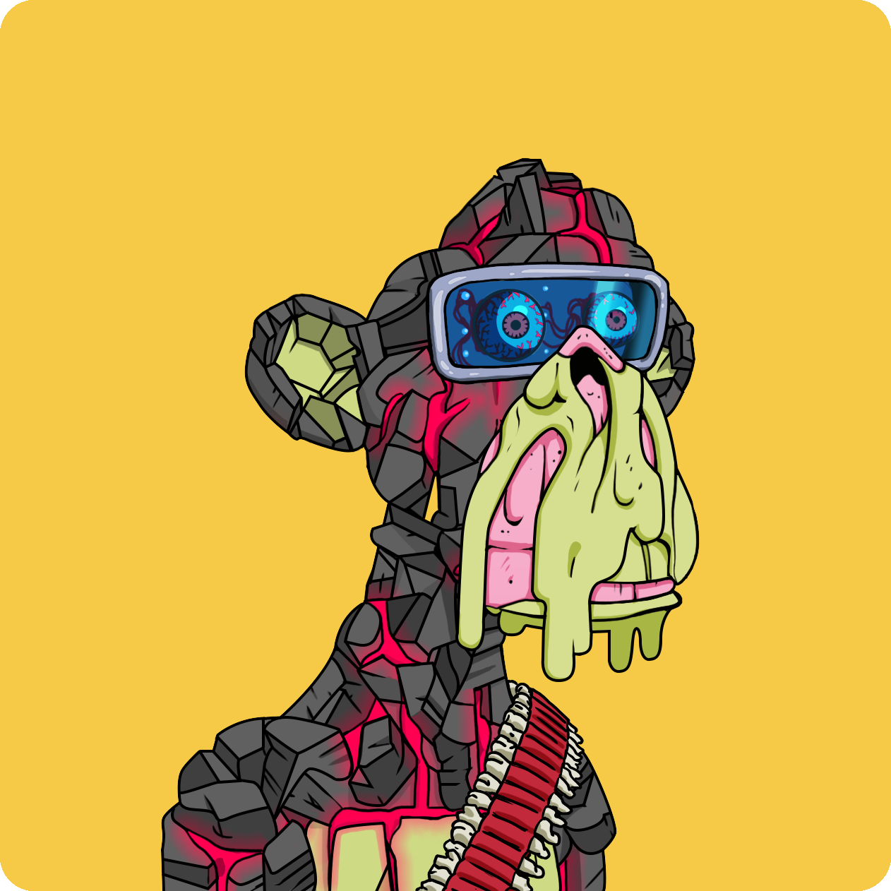 Yuga Labs - Mutant Ape Yacht Club - NFT # 17378