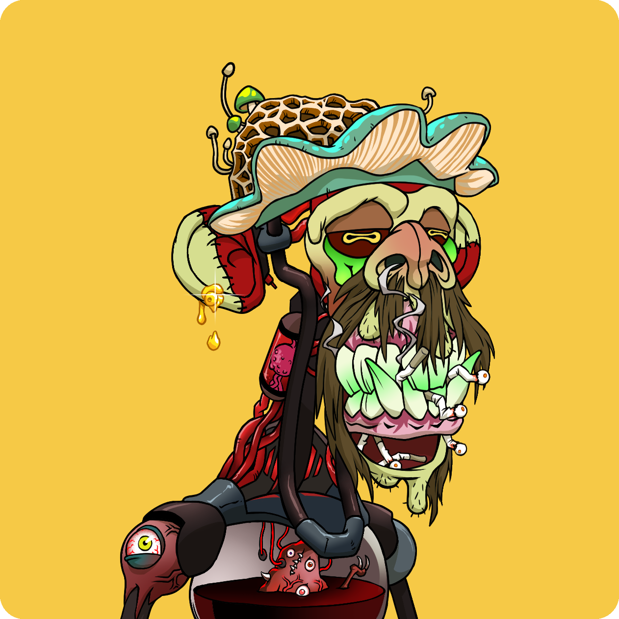 Yuga Labs - Mutant Ape Yacht Club - NFT # 21315