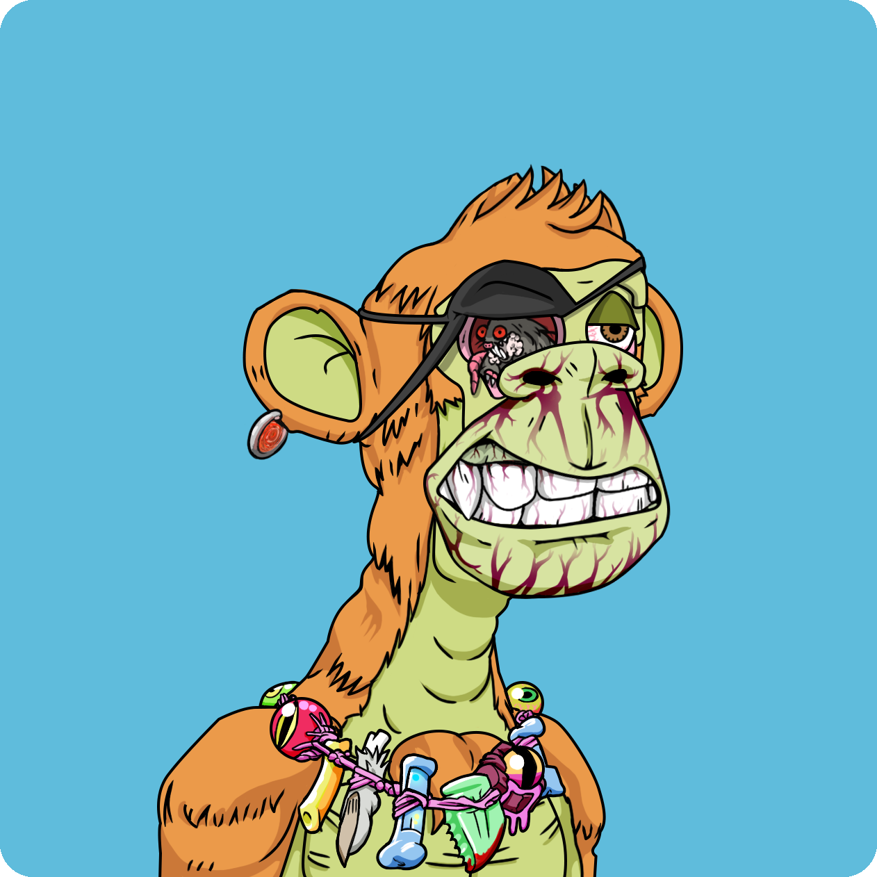 Yuga Labs - Mutant Ape Yacht Club - NFT # 5548