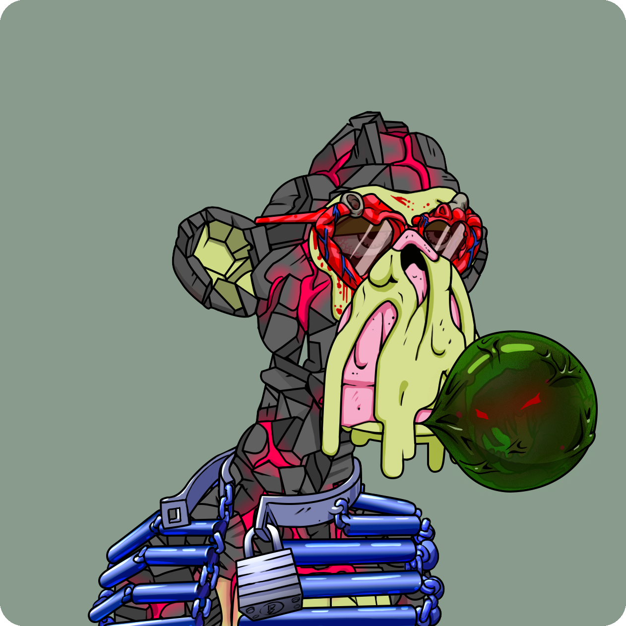 Yuga Labs - Mutant Ape Yacht Club - NFT # 12544