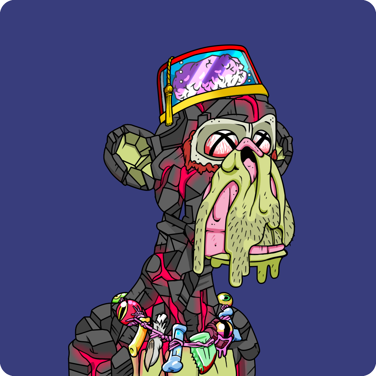 Yuga Labs - Mutant Ape Yacht Club - NFT # 9829