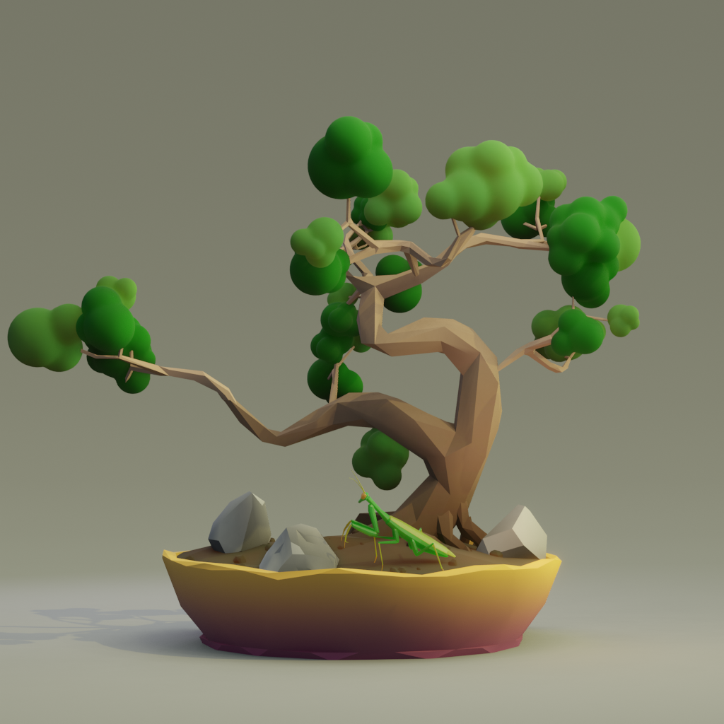 ZENFT Garden Society - Bonsai - Bonsai #8355 - NFT # 8355