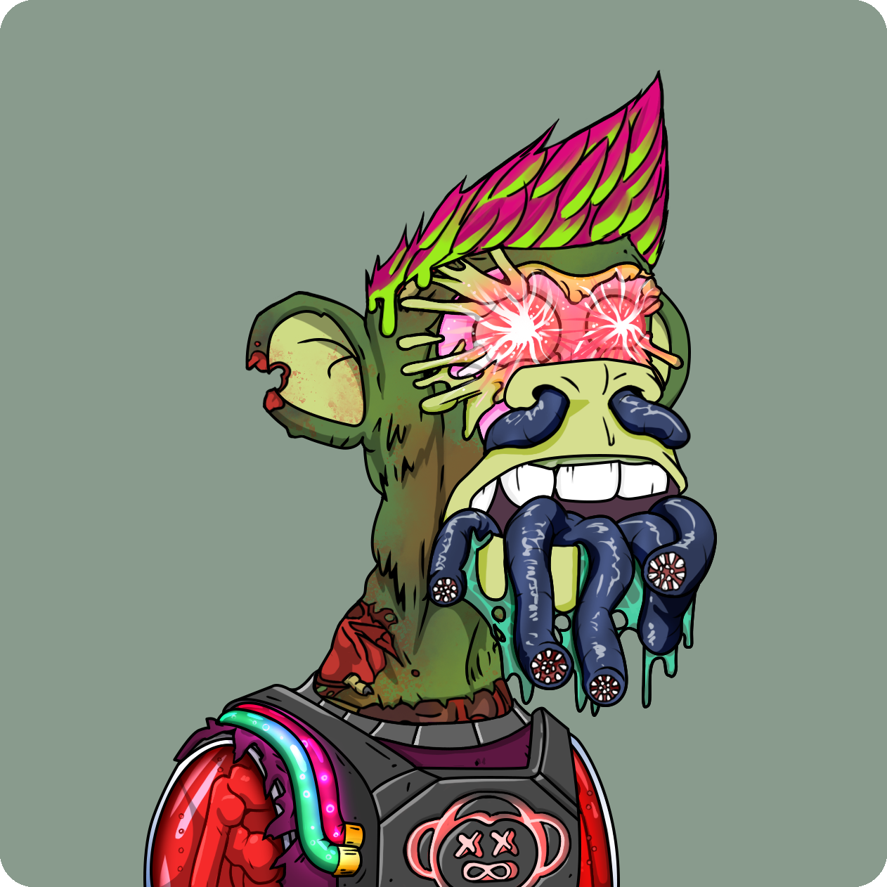 Yuga Labs - Mutant Ape Yacht Club - NFT # 10292