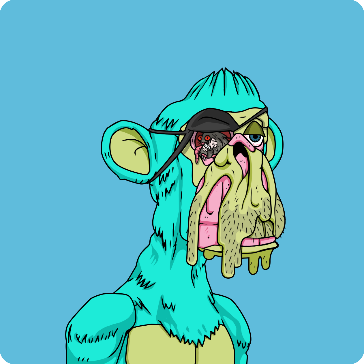 Yuga Labs - Mutant Ape Yacht Club - NFT # 4123