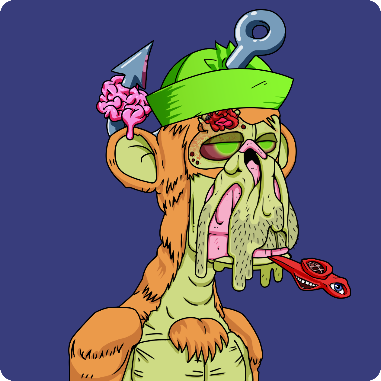 Yuga Labs - Mutant Ape Yacht Club - NFT # 24782