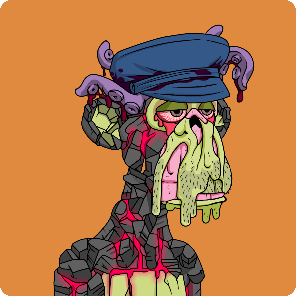 Yuga Labs - Mutant Ape Yacht Club - NFT # 9498