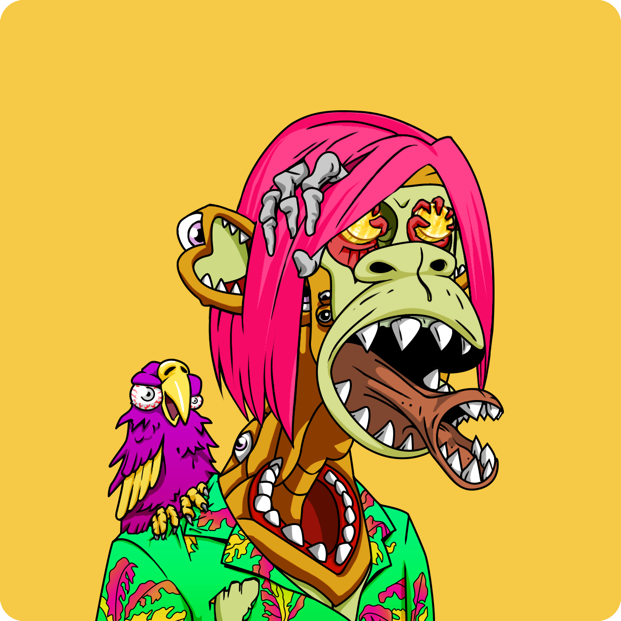 Yuga Labs - Mutant Ape Yacht Club - NFT # 29658