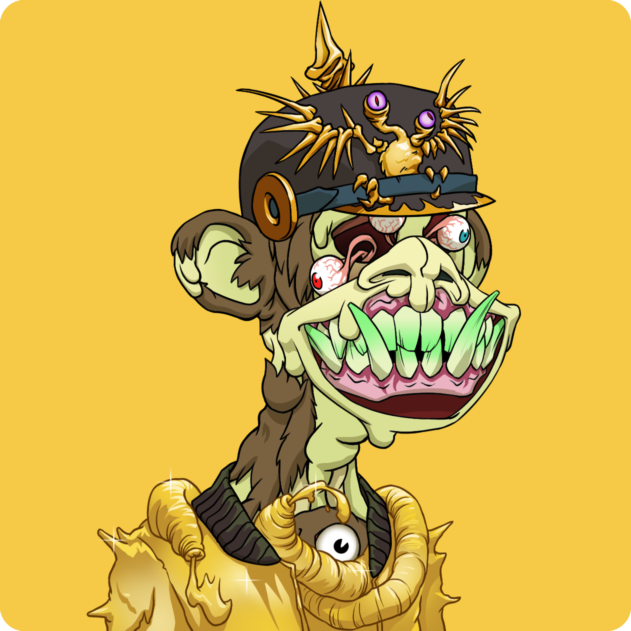 Yuga Labs - Mutant Ape Yacht Club - NFT # 9311