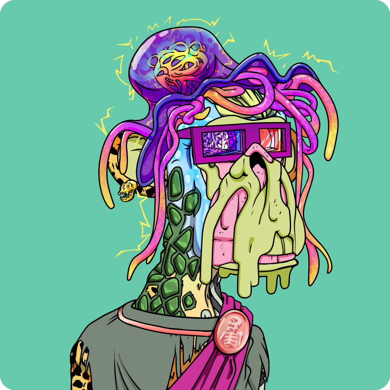 Yuga Labs - Mutant Ape Yacht Club - NFT # 16896