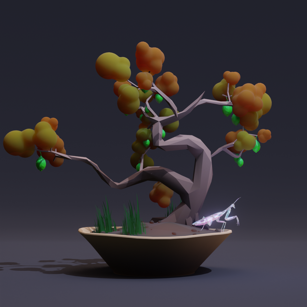 ZENFT Garden Society - Bonsai - Bonsai #8580 - NFT # 8580