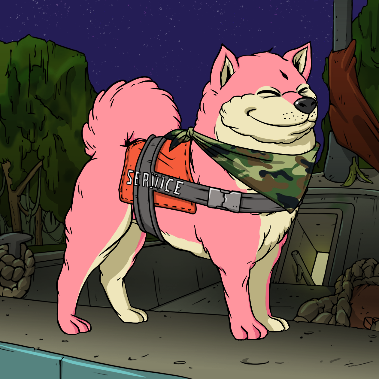 Yuga Labs - Bored Ape Kennel Club - NFT # 8258